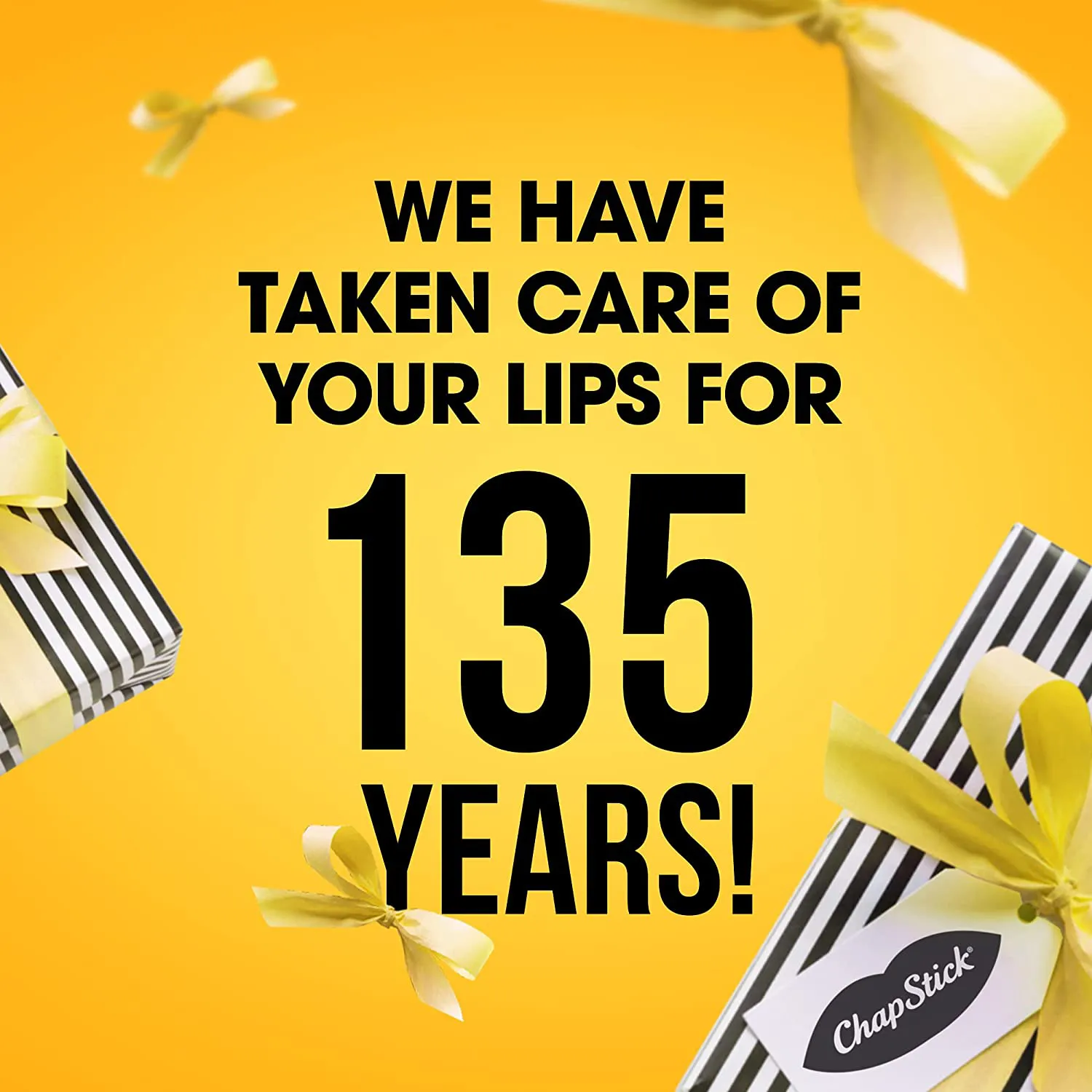 Chapstick Classic Original Lip Balm Tubes, Lip Care - 0.15 Oz (Pack of 3)