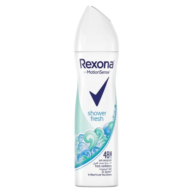 Rexona MotionSense Shower Fresh 48H Deodorant Spray - 200ml
