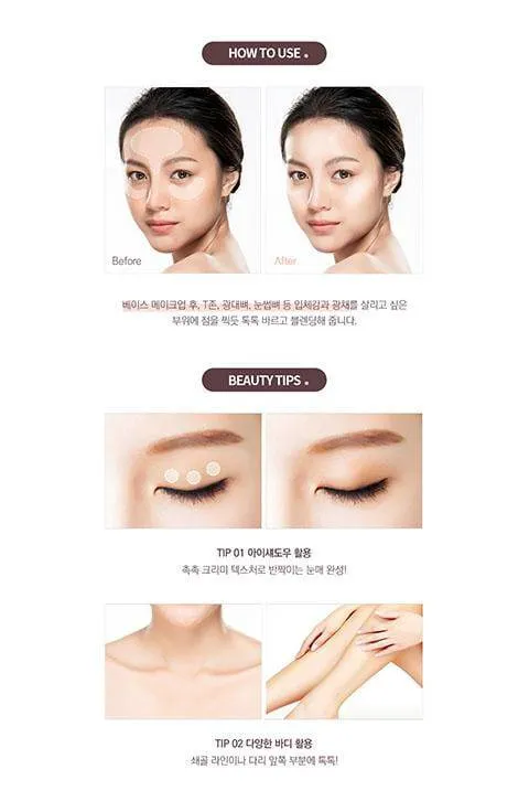 YNM Water Tok Tok Highlighter 5g - 2 Color